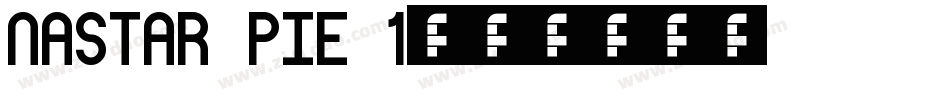 NASTAR PIE 1字体转换